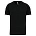 Sportshirt V-Neck Basic Man in Black