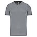 Sportshirt V-Neck Basic Man in Fine Grey