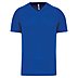 Sportshirt V-Neck Basic Man in Sporty Royal Blue