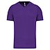 Sportshirt V-Neck Basic Man in Violet