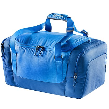 Werbe-Sportbag 60 Liter von Deuter mit gepolstertem Tragegriff, individuelle Werbeanbringung durch Logo-Stick