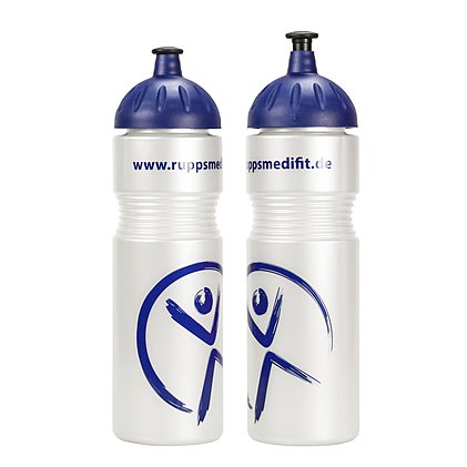 Werbe-Trinkflasche mit individuellem Logodruck