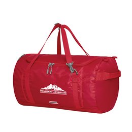 Sporttasche OUTDOOR mit Rucksack-Funktion, 26L - Rot mit individuellem Druck