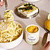 Zitronengewürz von Potluck in Anwendung auf Pasta und Feta 