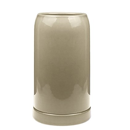 Werbe-Steinzeug-Bierkrug 1 Liter