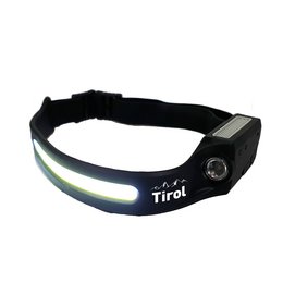 Individueller Logodruck neben der 350 Lumen starken Leuchtfläche