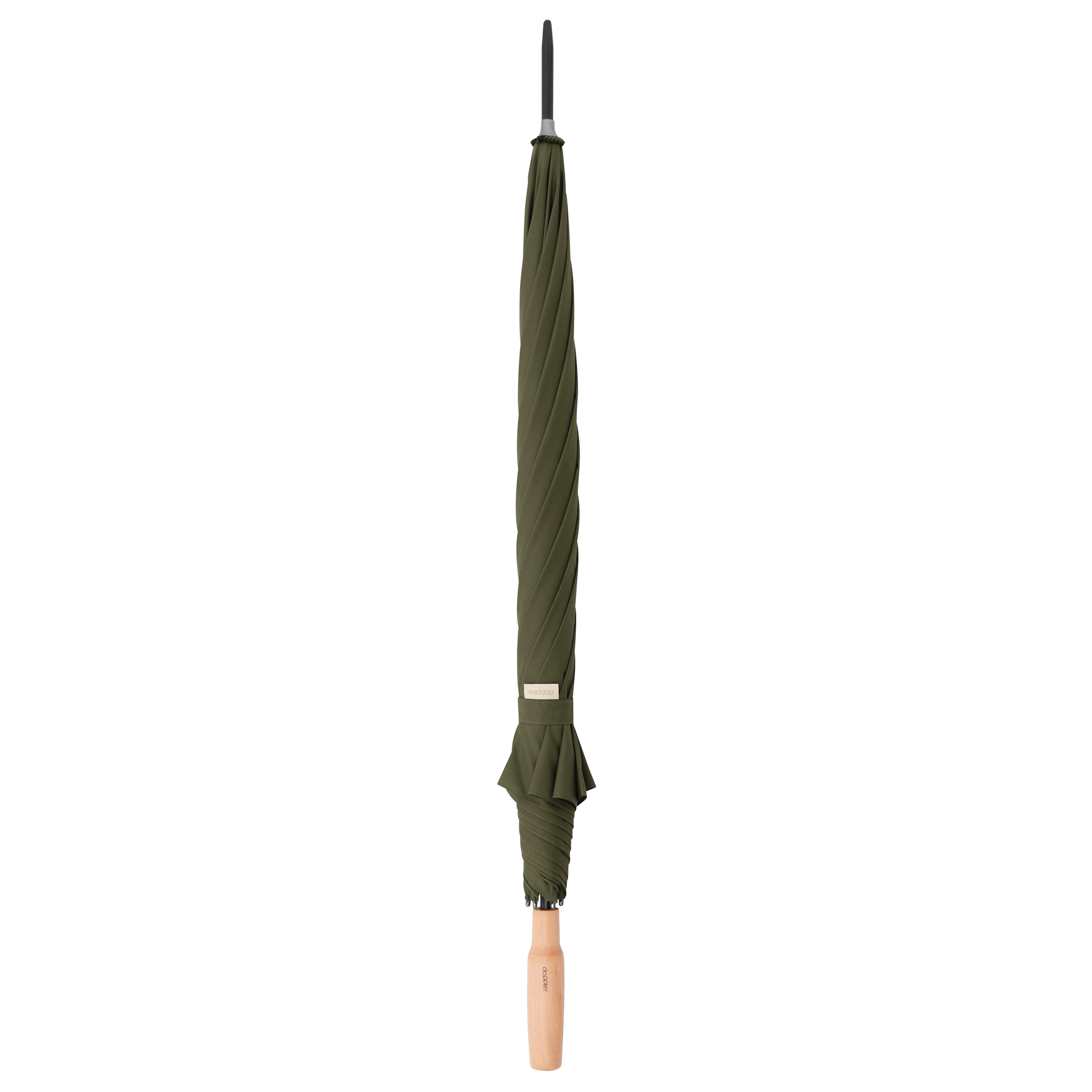 Werbe-Stockschirm Nature Stick AC, geschlossen