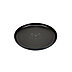 Stoneware-Teller 17,5 cm in Schwarz – edler Keramikteller aus Steinzeug, ideal für Hotels und Restaurants.