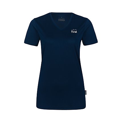 Sportlich und temperaturregulierend: Individualisiertes Damen T-Shirt aus Polyester