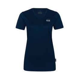 Sportlich und temperaturregulierend: Individualisiertes Damen T-Shirt aus Polyester