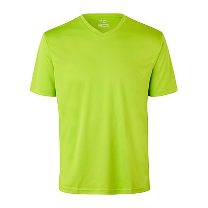 T-Shirt Yes Active für Herren in Lime