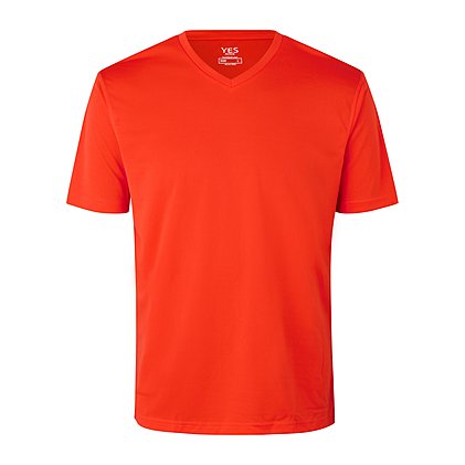 T-Shirt Yes Active für Herren in Orange