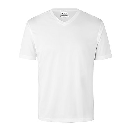 T-Shirt Yes Active für Herren in Weiß