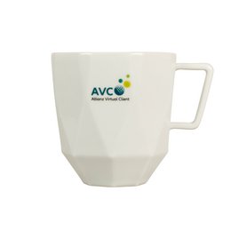 Werbe-Tasse Polygon 0,4l, Form 200, inklusive Logodruck
