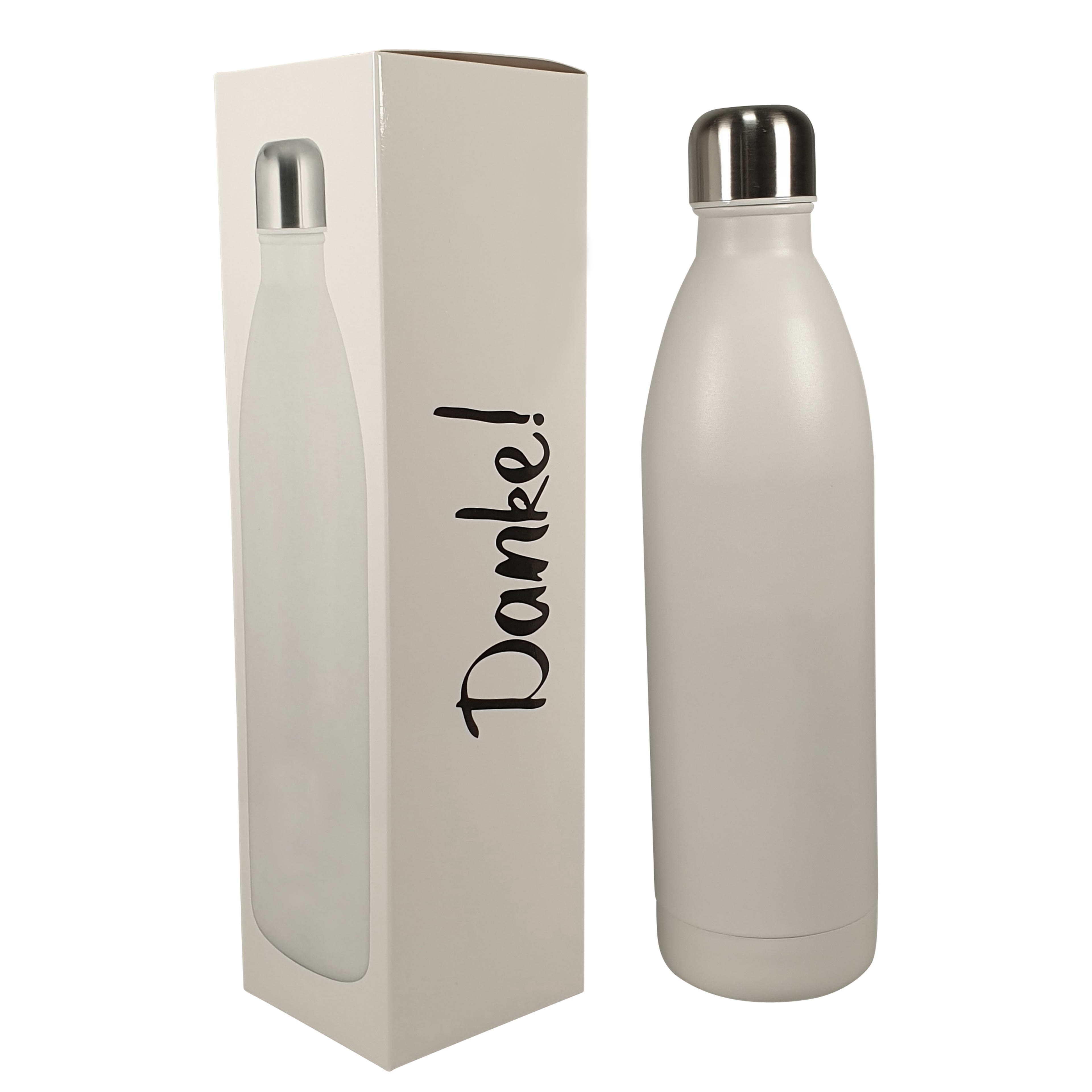 Werbe-Thermo-Trinkflasche Nizza mit Karton