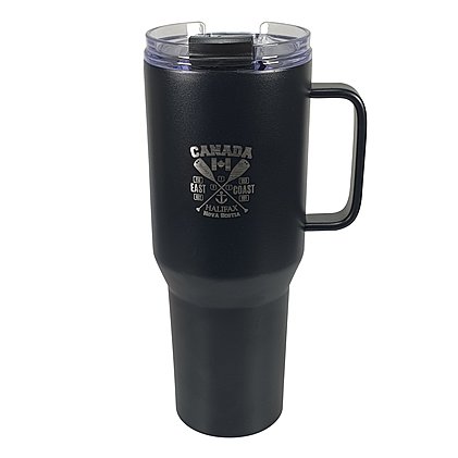 Werbe-Thermobecher aus recyceltem Edelstahl