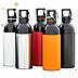 Duix Trinkflasche "Steel" stehen in verschiedenen Farben nebeneinander.