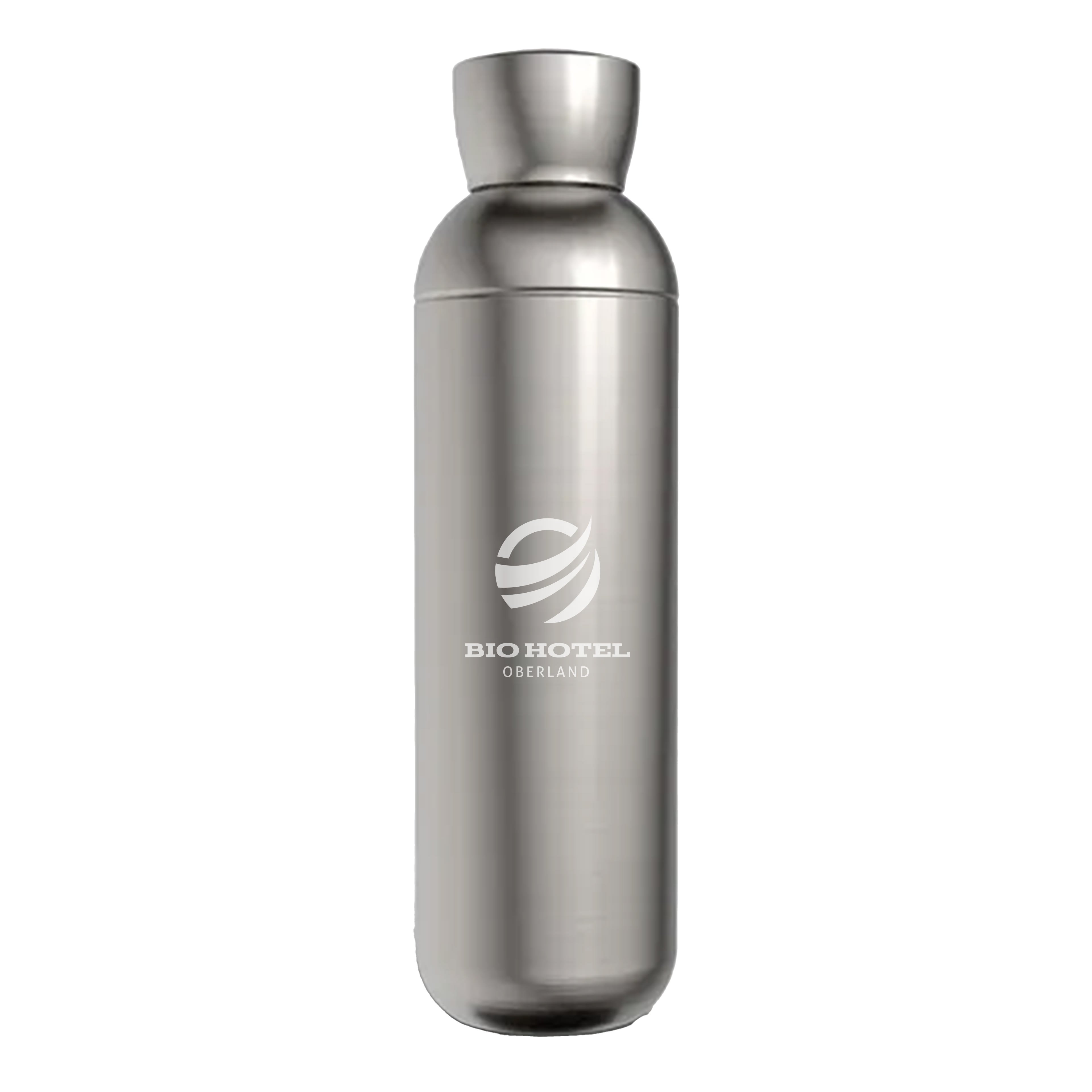 Werbe-Trinkflasche Zoda - Edelstahl kompatibel mit Wassersprudlern