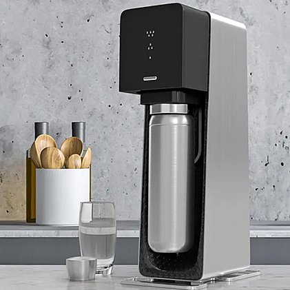 Werbe-Trinkflasche Zoda kompatibel mit Wassersprudlern