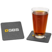 Werbe-Untersetzer aus Filz, bedruckt