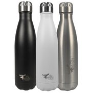 Werbe-Vakuum-Thermosflasche MOOSE 500 ml, doppelwandig, aus Edelstahl