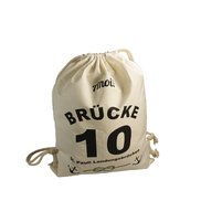 Werbe-Zugbeutel &quot;Organic&quot; mit individuellem Druck