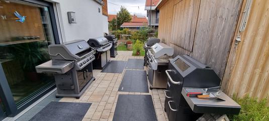 Bei uns stehen immer die neuesten Grills