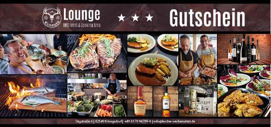 Gutschein für ein Event in unserer Wuiderer Lounge